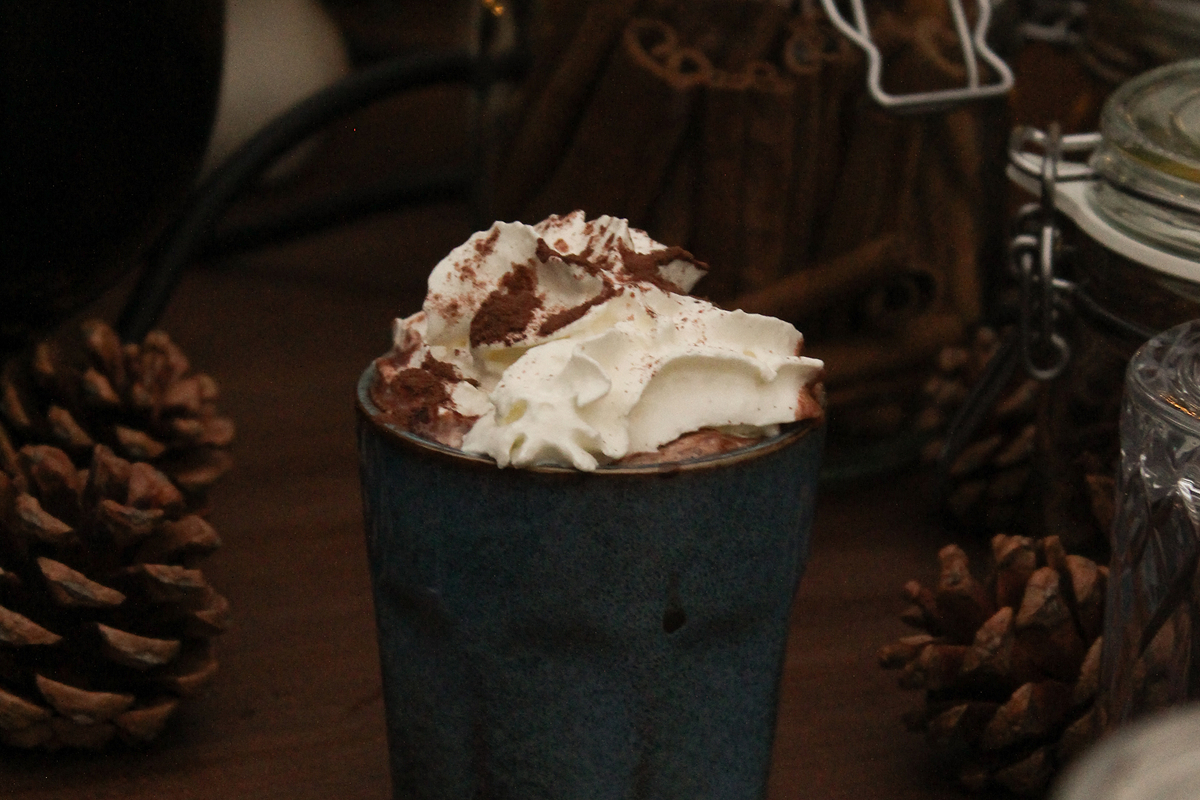 The Boat Café's homemade Hot Chocolate