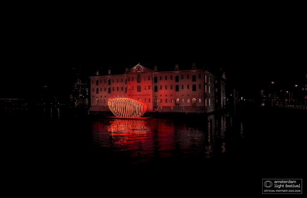 Amsterdam Light Festival 2025/2026 - Whale Fall