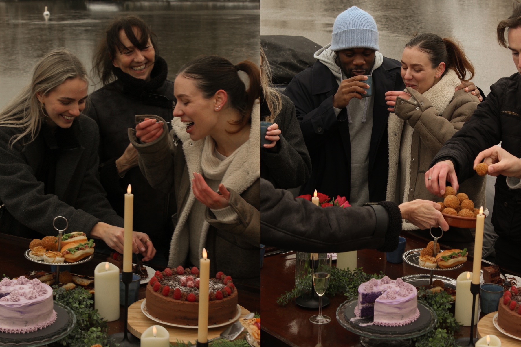 THE BOAT CAFÉ Floating Café cakes and snacks