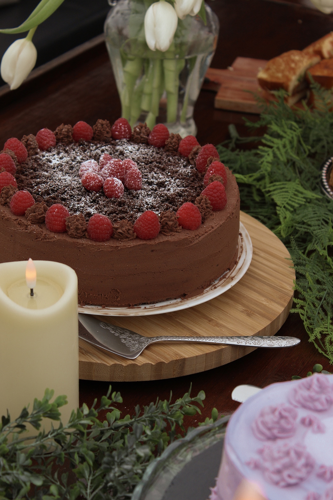 Chocolate Cake - The Boat Café Floating Café